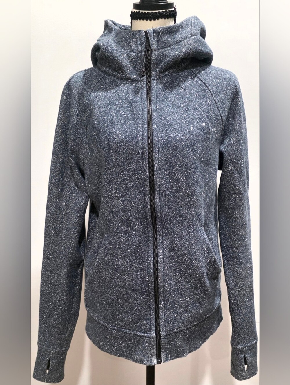 Lululemon Scuba Hoodie Full Zip Light Cotton Fleece • Women's Size 10